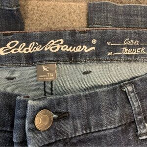 Eddie Bauer Curvy Trouser Jeans Size 14T